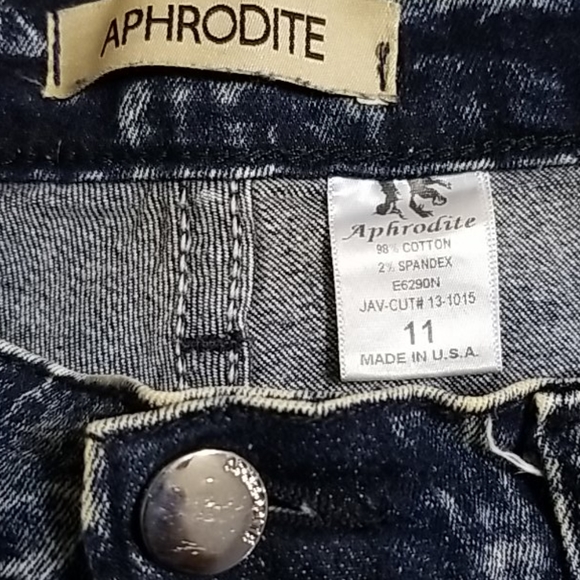 <APHRODITE> High Waist Distressed Skinny Jeans - Picture 11 of 15